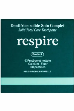 Dentifrice solide à la menthe fraîche