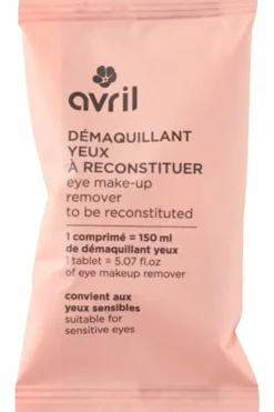Démaquillant yeux rechargeable à reconstituer