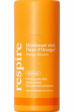 Déodorant naturel solide en stick Fleur d’Oranger
