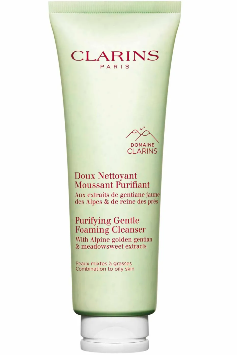 Doux nettoyant moussant apaisant pour peaux mixtes à grasses