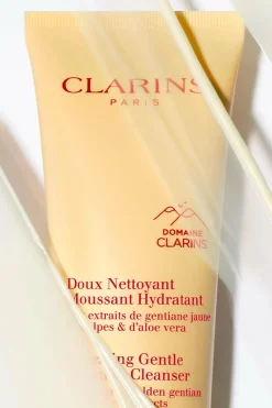 Doux nettoyant moussant apaisant pour peaux normales à sèches