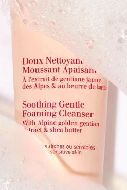 Doux nettoyant moussant apaisant pour peaux très sèches