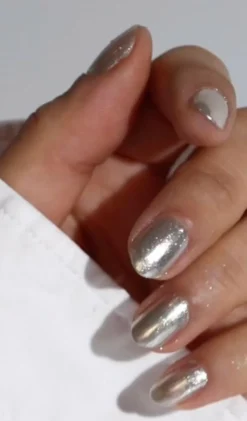 Duo de poudre à effet et paillettes Silver edition