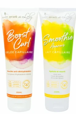 Duo de soins pour cheveux frisés