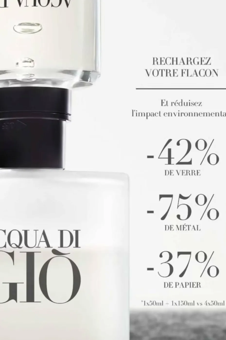 Eau de Toilette Acqua di Giò rechargeable