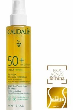 Eau solaire très haute protection SPF50+ Vinosun