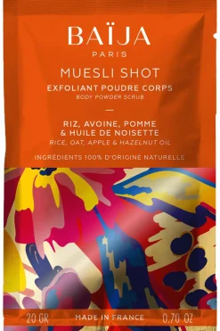 Exfoliant corps unidose