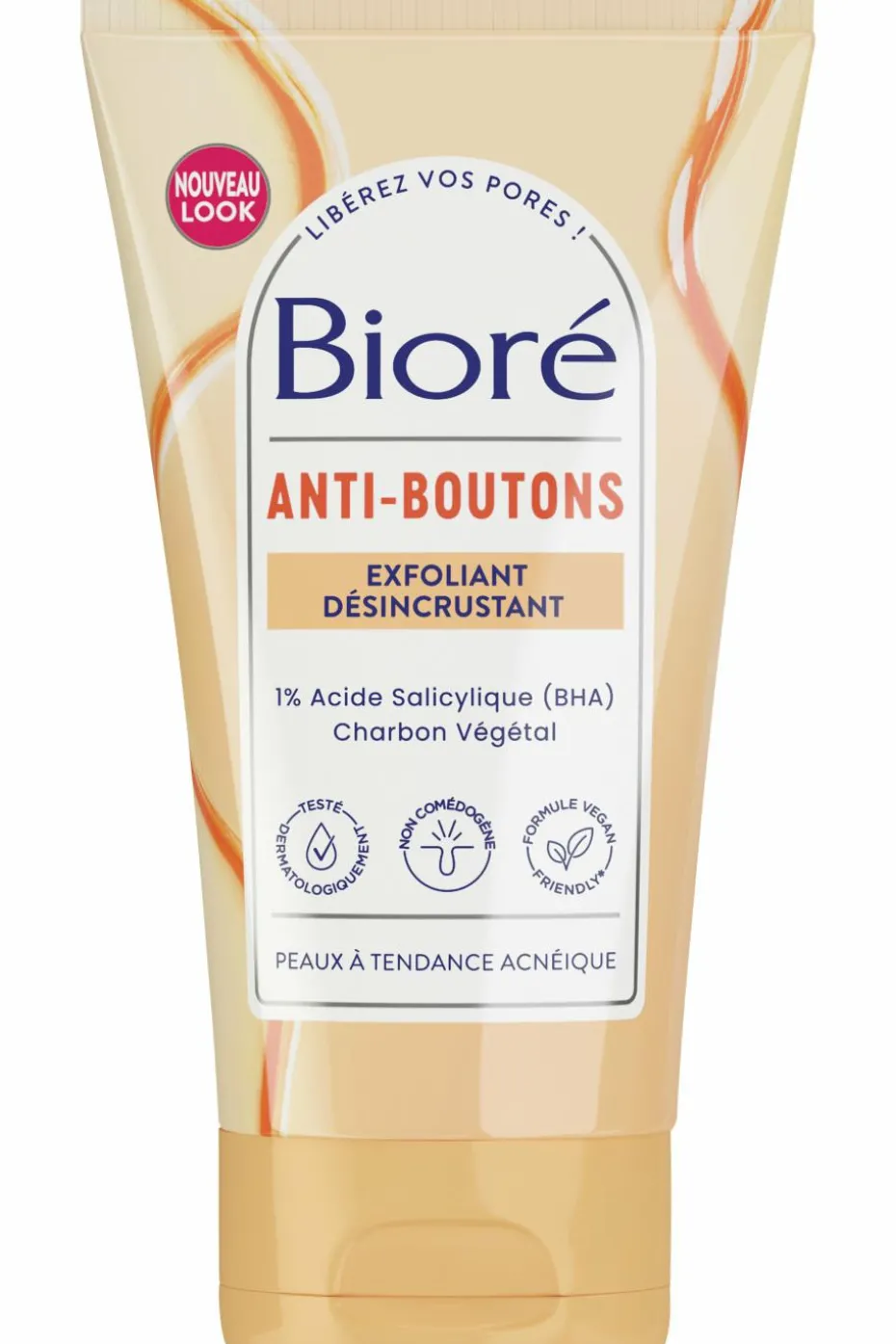 Exfoliant désincrustant anti-boutons au charbon + acide salicylique