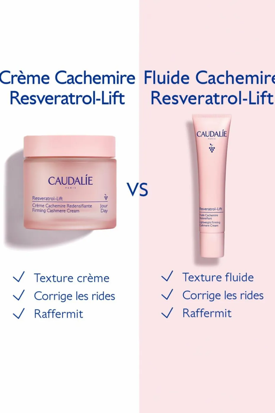 Fluide Cachemire liftant Resveratrol pour peaux mixtes