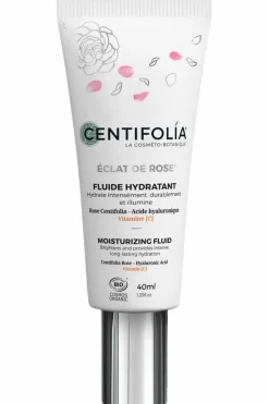 Fluide hydratant éclat de rose