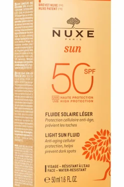 Fluide léger visage haute protection SPF50 Nuxe Sun
