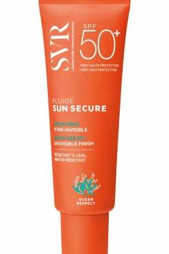 Fluide solaire non gras fini invisible SPF50+ Sun Secure