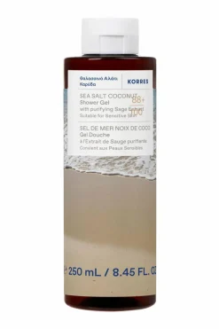 Gel douche sel de mer noix de coco