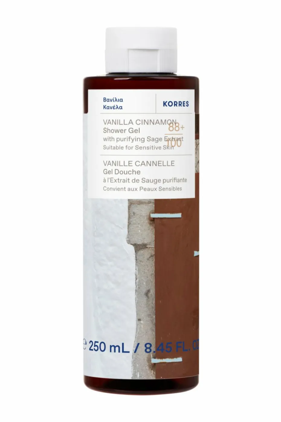 Gel douche vanille cannelle