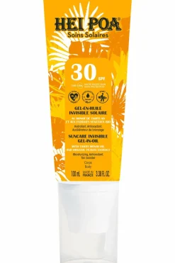 Gel en huile invisible corps SPF30 au monoï