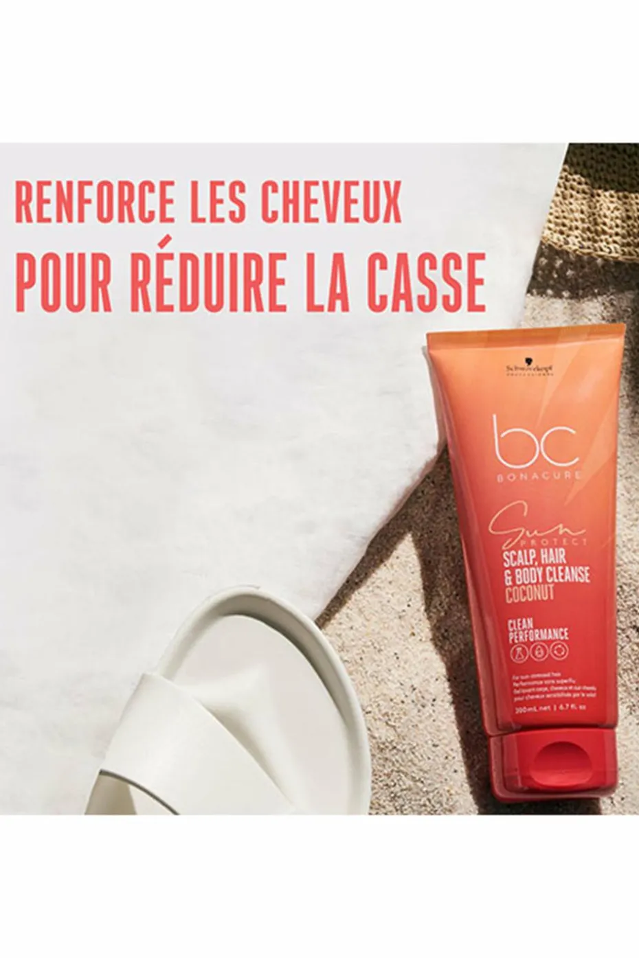 Gel lavant corps, cheveux et cuir chevelu BC Sun