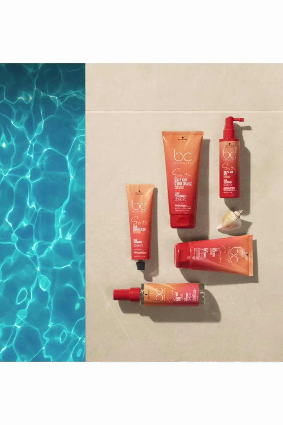 Gel lavant corps, cheveux et cuir chevelu BC Sun