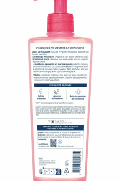 Gel moussant nettoyant apaisant micellaire Créaline