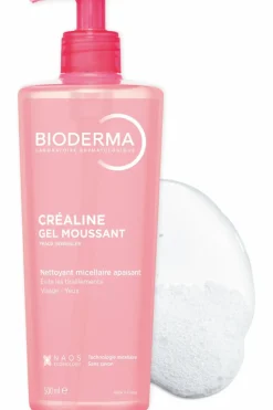 Gel moussant nettoyant apaisant micellaire Créaline