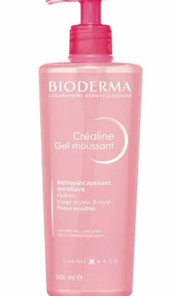 Gel moussant nettoyant apaisant micellaire Créaline