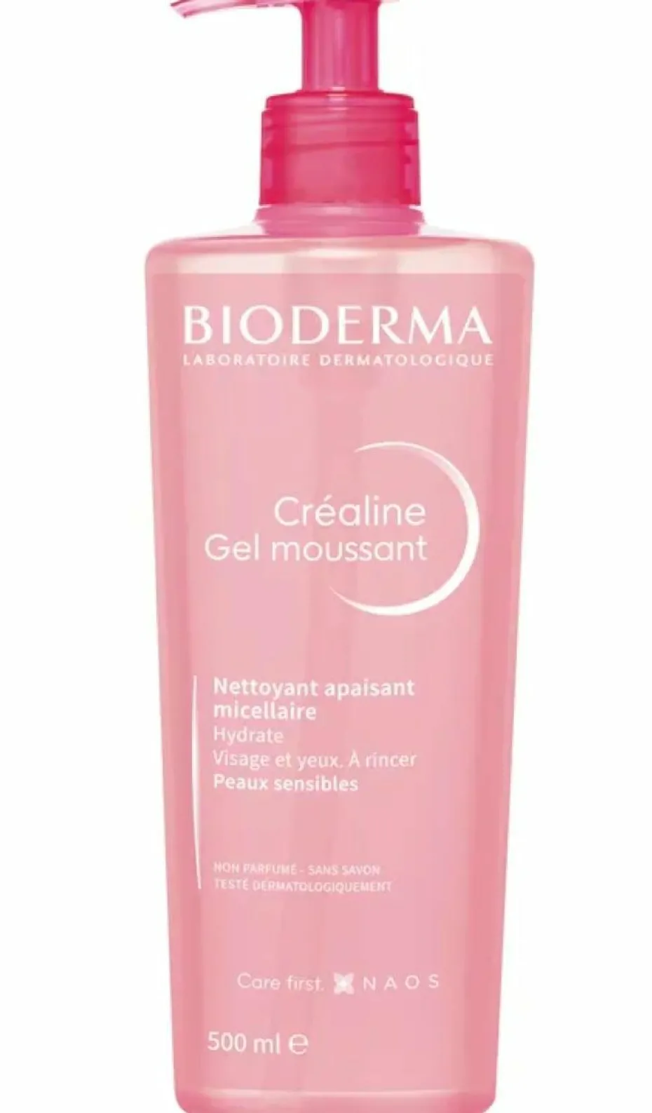 Gel moussant nettoyant apaisant micellaire Créaline