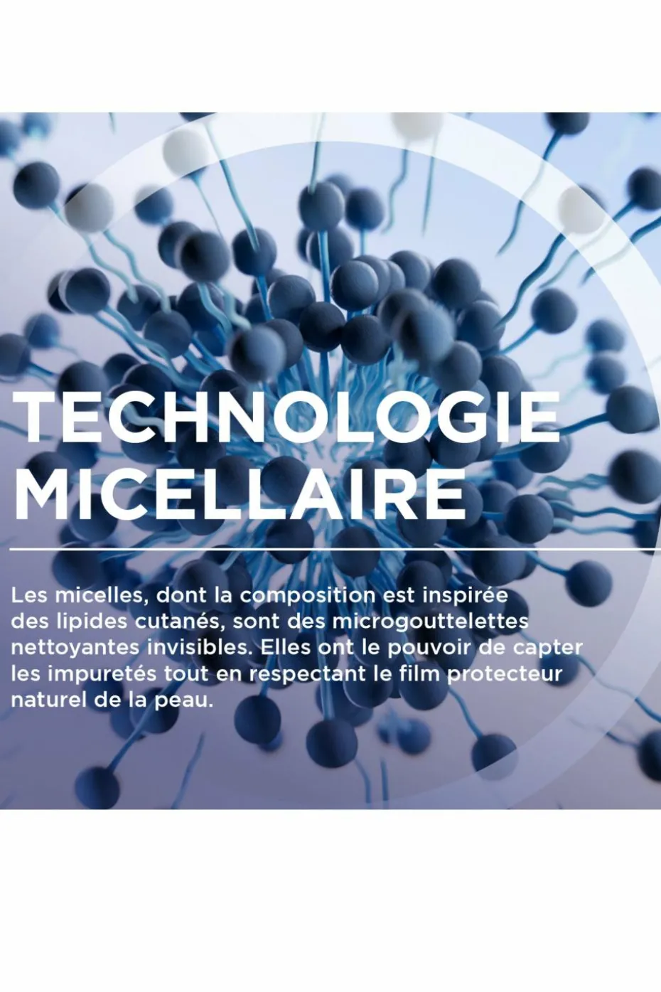 Gel moussant nettoyant apaisant micellaire Créaline