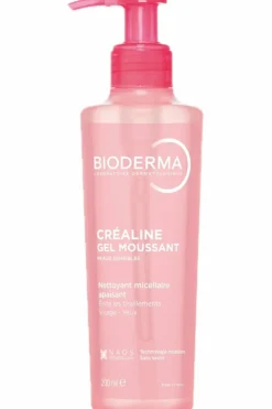 Gel moussant nettoyant apaisant micellaire Créaline