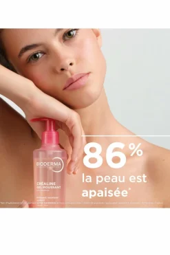 Gel moussant nettoyant apaisant micellaire Créaline