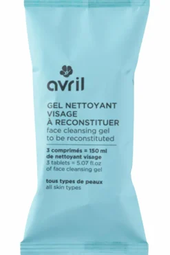 Gel nettoyant visage rechargeable à reconstituer