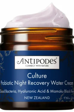 Gel-crème de nuit réparateur aux probiotiques Culture