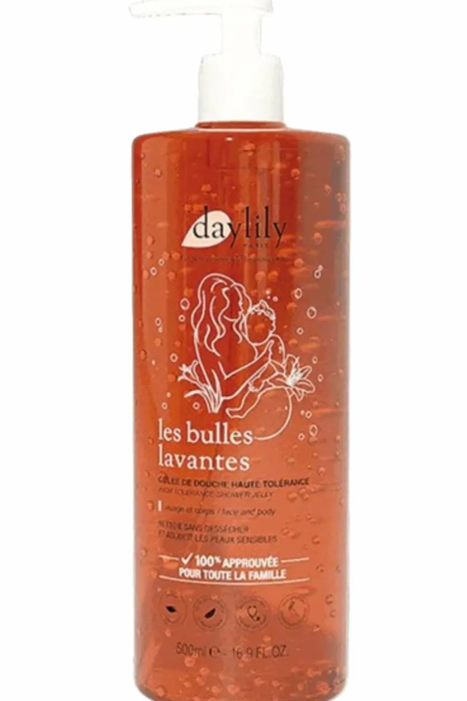 Gelée de douche bébé et femme enceinte Les Bulles Lavantes