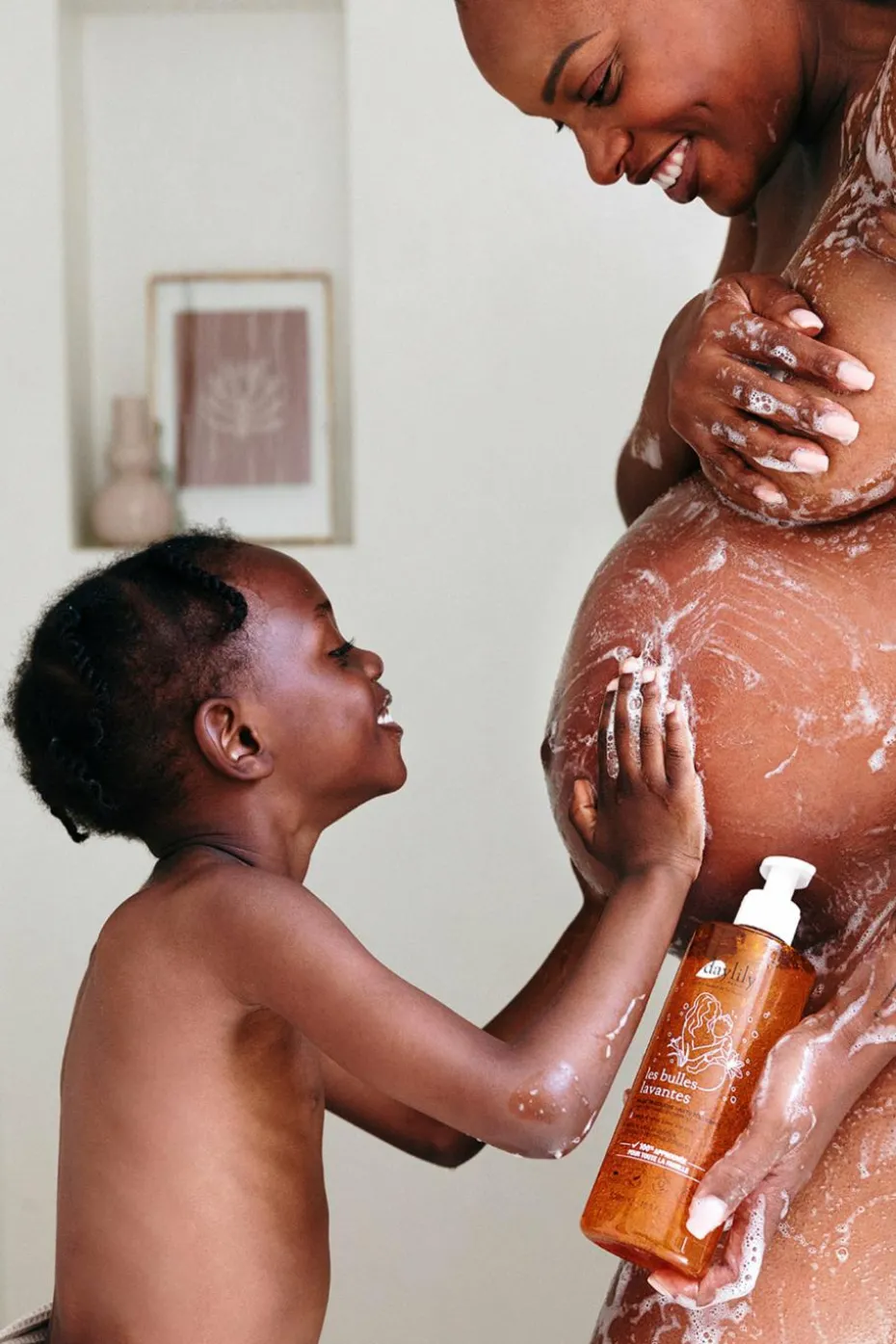 Gelée de douche bébé et femme enceinte Les Bulles Lavantes