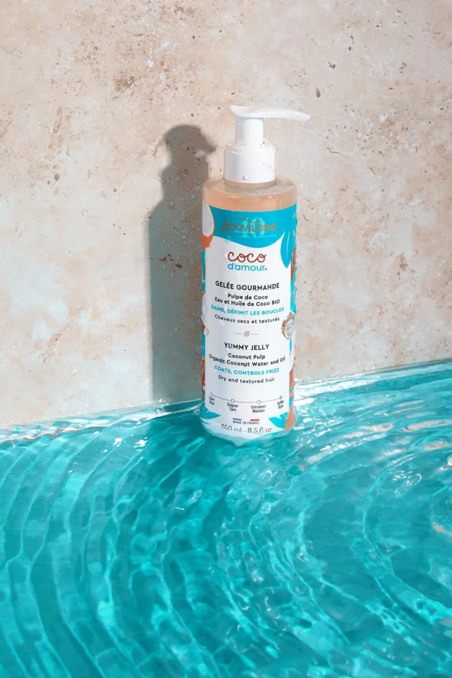 Gelée gourmande pour cheveux secs & texturés Coco d’Amour