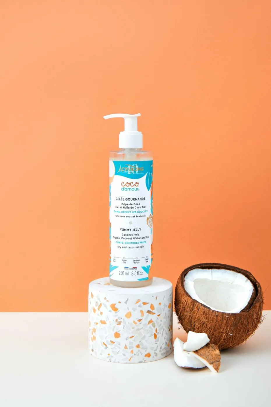 Gelée gourmande pour cheveux secs & texturés Coco d’Amour