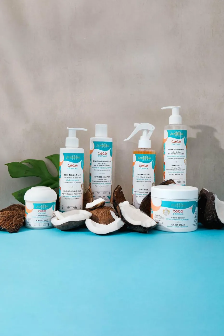 Gelée gourmande pour cheveux secs & texturés Coco d’Amour