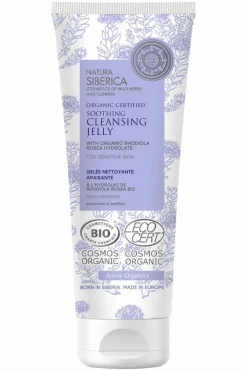 Gelée nettoyante et démaquillante Bio apaisante à la Rhodiola Rosea