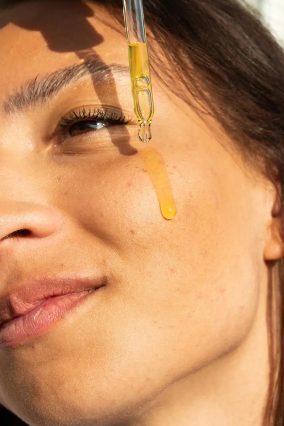 Gouttes autobronzantes pour visage