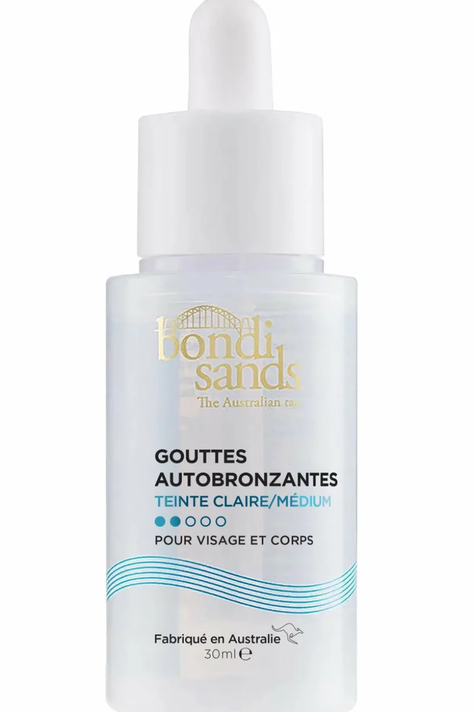 Gouttes autobronzantes visage