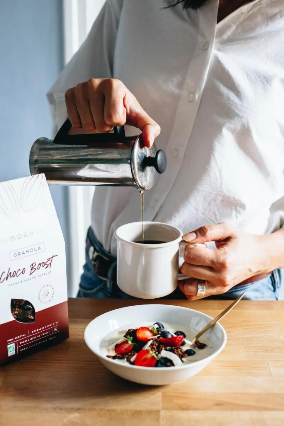 Granola Choco Boost cacao & sésame