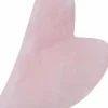 Gua Sha en Quartz rose