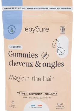 Gummies cheveux & ongles sans sucre