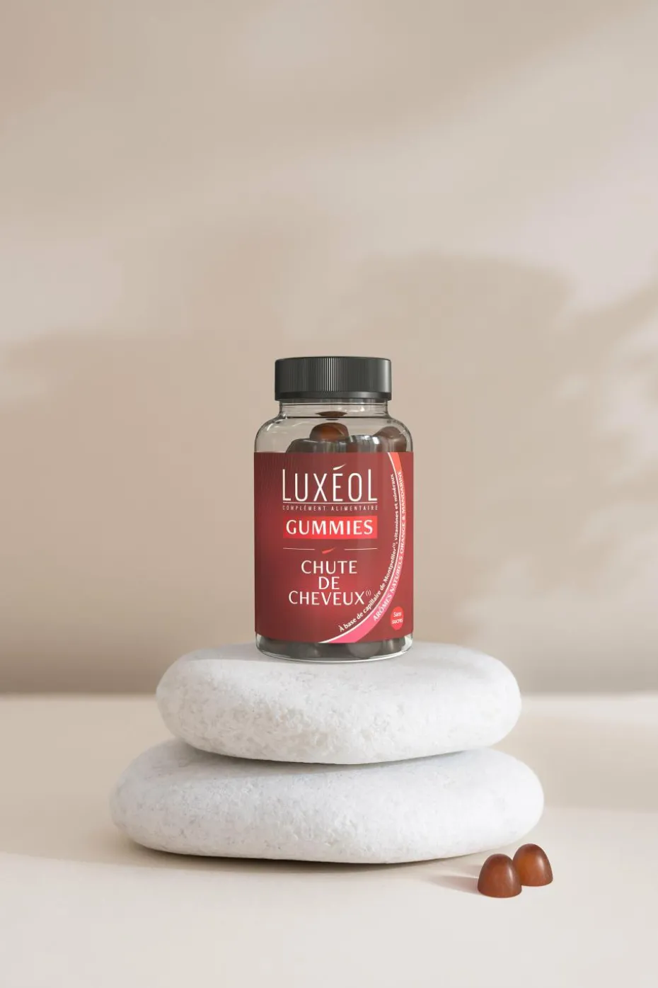 Gummies chute de cheveux