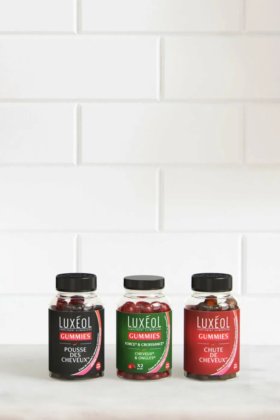 Gummies chute de cheveux