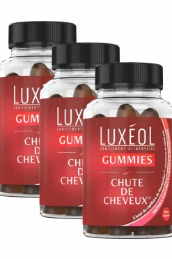 Gummies chute de cheveux