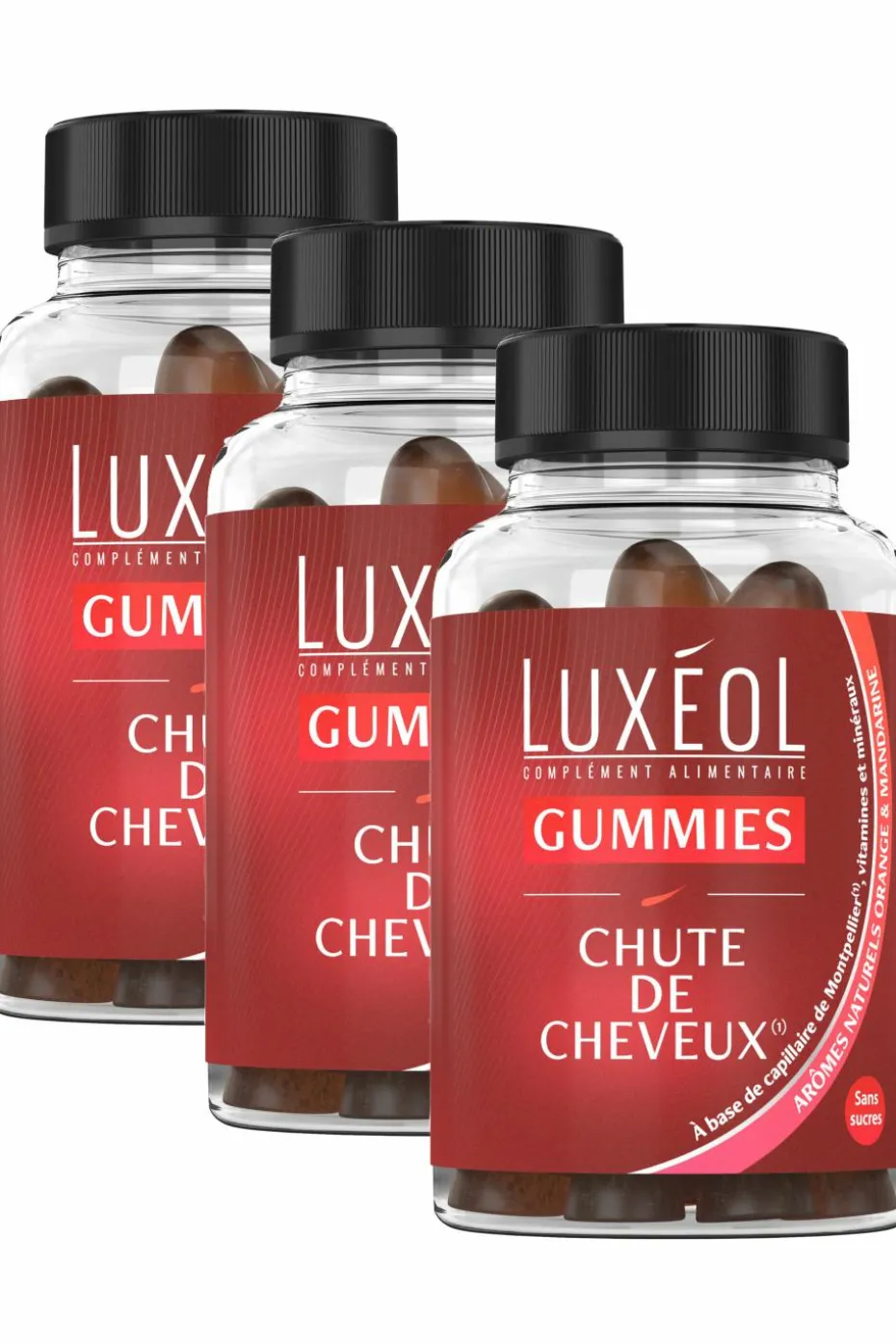 Gummies chute de cheveux
