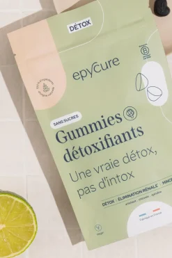 Gummies détoxifiants sans sucre