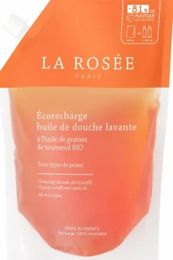 Huile de douche rechargeable