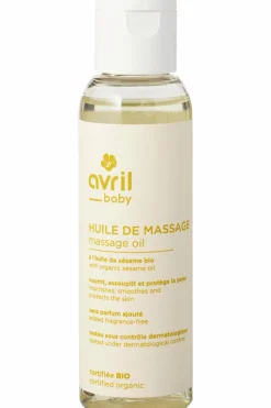 Huile de massage bio pour bébé