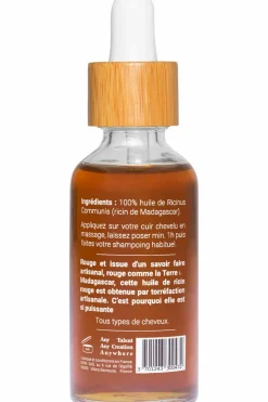 Huile de Ricin rouge artisanale