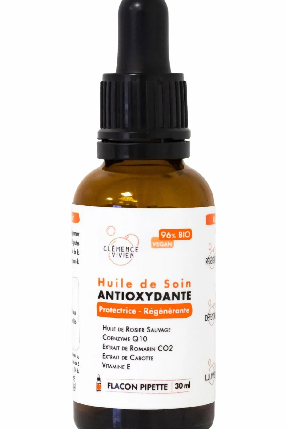 Huile de soin antioxydante